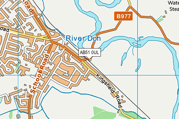 AB51 0UL map - OS VectorMap District (Ordnance Survey) AB51 0UL map - OS VectorMap District (Ordnance Survey)