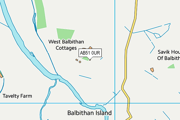 AB51 0UR map - OS VectorMap District (Ordnance Survey) AB51 0UR map - OS VectorMap District (Ordnance Survey)