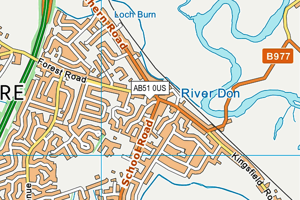 AB51 0US map - OS VectorMap District (Ordnance Survey) AB51 0US map - OS VectorMap District (Ordnance Survey)