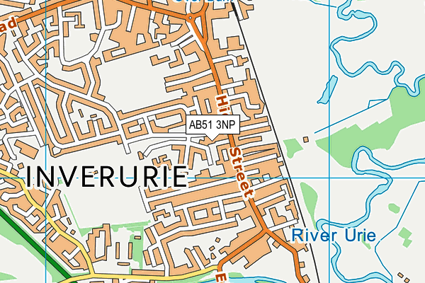 AB51 3NP map - OS VectorMap District (Ordnance Survey) AB51 3NP map - OS VectorMap District (Ordnance Survey)