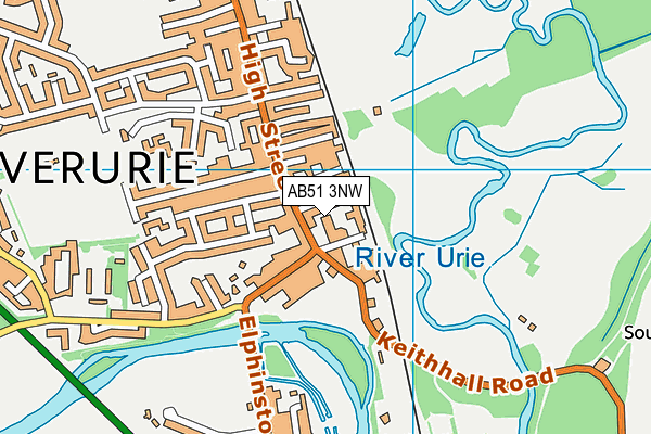 AB51 3NW map - OS VectorMap District (Ordnance Survey) AB51 3NW map - OS VectorMap District (Ordnance Survey)
