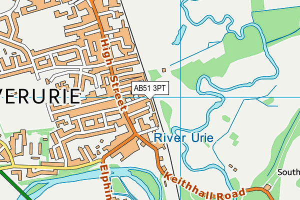 AB51 3PT map - OS VectorMap District (Ordnance Survey) AB51 3PT map - OS VectorMap District (Ordnance Survey)