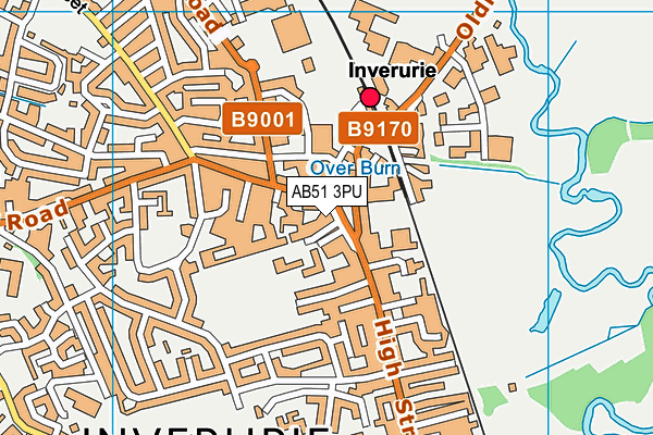 AB51 3PU map - OS VectorMap District (Ordnance Survey) AB51 3PU map - OS VectorMap District (Ordnance Survey)