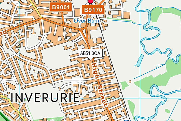 AB51 3QA map - OS VectorMap District (Ordnance Survey) AB51 3QA map - OS VectorMap District (Ordnance Survey)