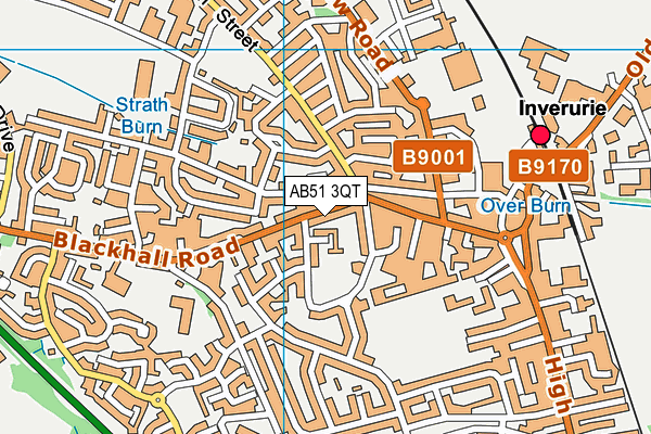 AB51 3QT map - OS VectorMap District (Ordnance Survey) AB51 3QT map - OS VectorMap District (Ordnance Survey)