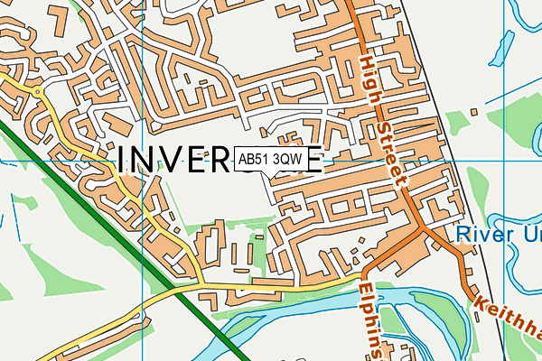 AB51 3QW map - OS VectorMap District (Ordnance Survey) AB51 3QW map - OS VectorMap District (Ordnance Survey)