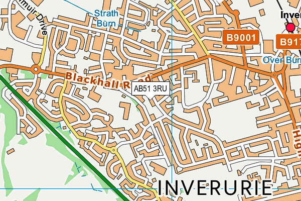 AB51 3RU map - OS VectorMap District (Ordnance Survey) AB51 3RU map - OS VectorMap District (Ordnance Survey)