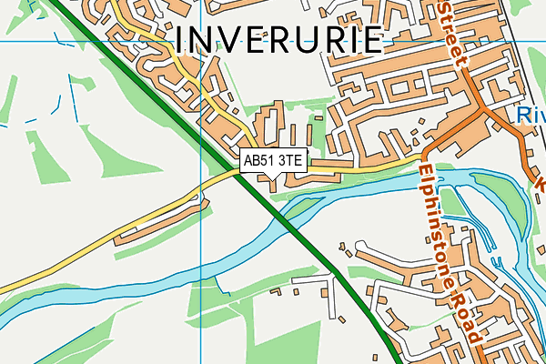 AB51 3TE map - OS VectorMap District (Ordnance Survey) AB51 3TE map - OS VectorMap District (Ordnance Survey)