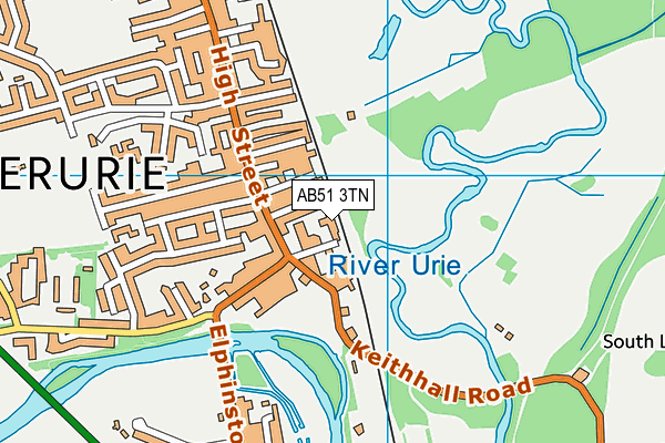 AB51 3TN map - OS VectorMap District (Ordnance Survey) AB51 3TN map - OS VectorMap District (Ordnance Survey)
