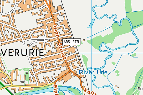 AB51 3TR map - OS VectorMap District (Ordnance Survey) AB51 3TR map - OS VectorMap District (Ordnance Survey)