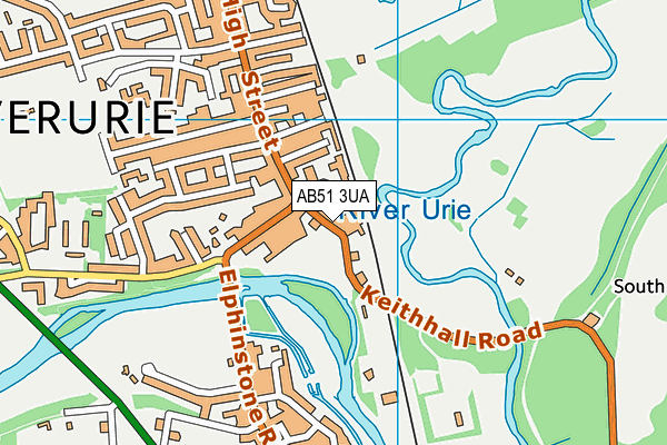 AB51 3UA map - OS VectorMap District (Ordnance Survey) AB51 3UA map - OS VectorMap District (Ordnance Survey)