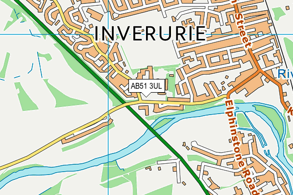 AB51 3UL map - OS VectorMap District (Ordnance Survey) AB51 3UL map - OS VectorMap District (Ordnance Survey)