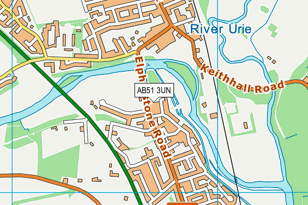 AB51 3UN map - OS VectorMap District (Ordnance Survey) AB51 3UN map - OS VectorMap District (Ordnance Survey)