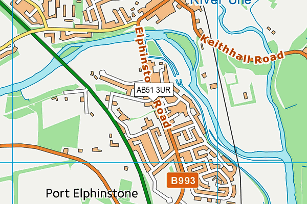 AB51 3UR map - OS VectorMap District (Ordnance Survey) AB51 3UR map - OS VectorMap District (Ordnance Survey)