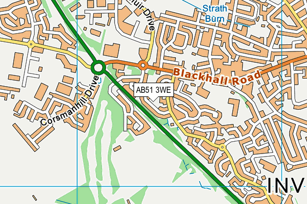 AB51 3WE map - OS VectorMap District (Ordnance Survey) AB51 3WE map - OS VectorMap District (Ordnance Survey)