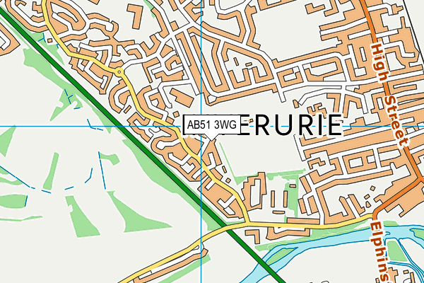 AB51 3WG map - OS VectorMap District (Ordnance Survey) AB51 3WG map - OS VectorMap District (Ordnance Survey)