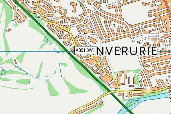 AB51 3WH map - OS VectorMap District (Ordnance Survey) AB51 3WH map - OS VectorMap District (Ordnance Survey)