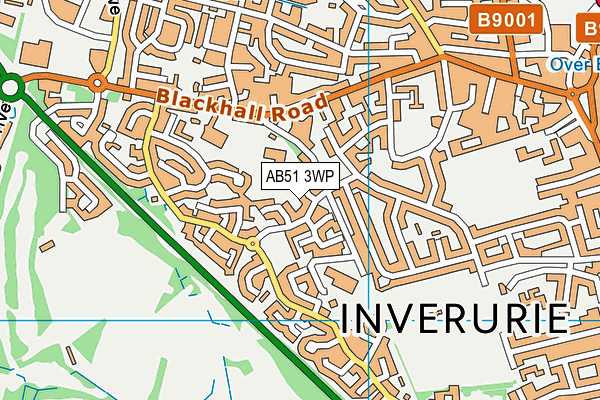 AB51 3WP map - OS VectorMap District (Ordnance Survey) AB51 3WP map - OS VectorMap District (Ordnance Survey)