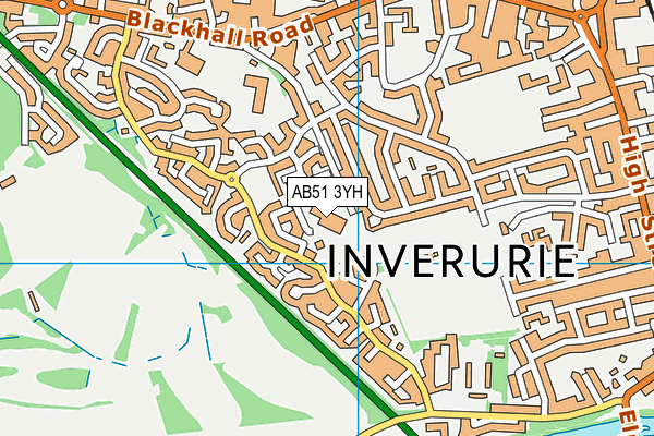 AB51 3YH map - OS VectorMap District (Ordnance Survey) AB51 3YH map - OS VectorMap District (Ordnance Survey)
