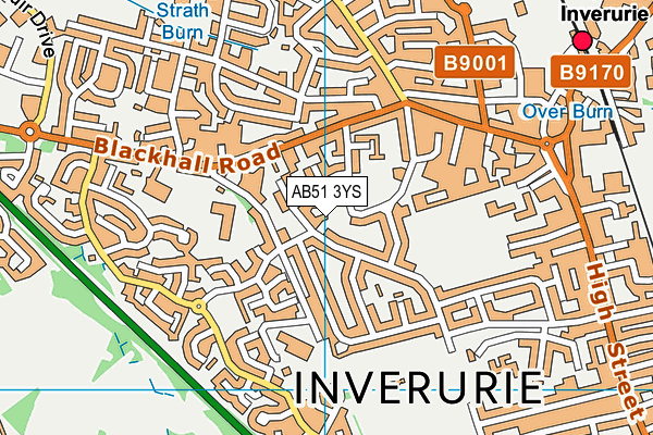 AB51 3YS map - OS VectorMap District (Ordnance Survey) AB51 3YS map - OS VectorMap District (Ordnance Survey)