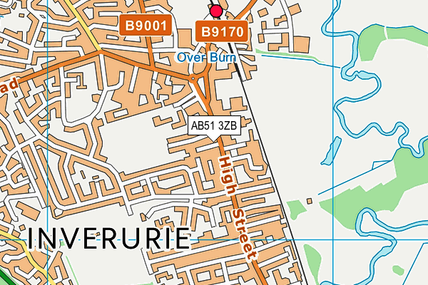 AB51 3ZB map - OS VectorMap District (Ordnance Survey) AB51 3ZB map - OS VectorMap District (Ordnance Survey)