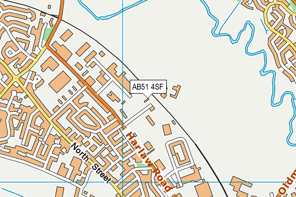AB51 4SF map - OS VectorMap District (Ordnance Survey) AB51 4SF map - OS VectorMap District (Ordnance Survey)