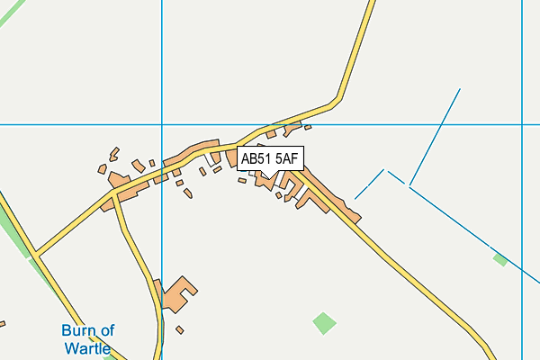 AB51 5AF map - OS VectorMap District (Ordnance Survey) AB51 5AF map - OS VectorMap District (Ordnance Survey)