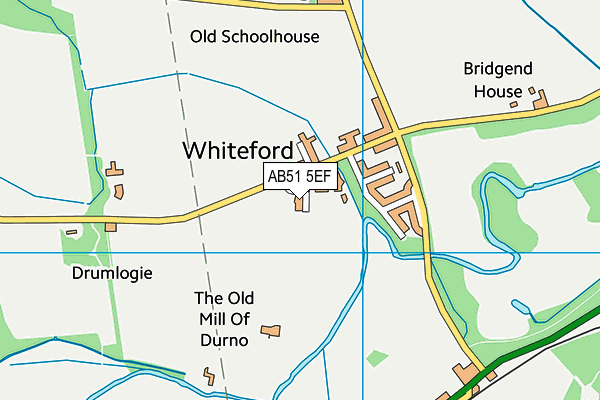 AB51 5EF map - OS VectorMap District (Ordnance Survey) AB51 5EF map - OS VectorMap District (Ordnance Survey)