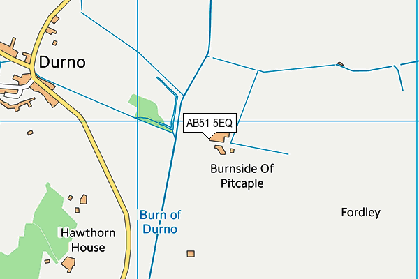 AB51 5EQ map - OS VectorMap District (Ordnance Survey) AB51 5EQ map - OS VectorMap District (Ordnance Survey)