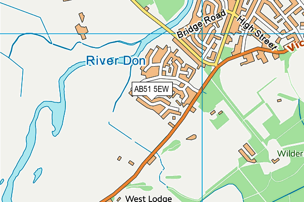 AB51 5EW map - OS VectorMap District (Ordnance Survey) AB51 5EW map - OS VectorMap District (Ordnance Survey)