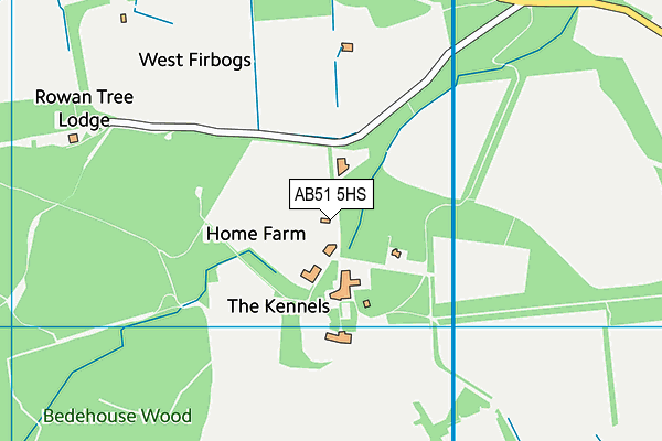 AB51 5HS map - OS VectorMap District (Ordnance Survey) AB51 5HS map - OS VectorMap District (Ordnance Survey)