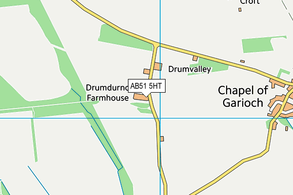 AB51 5HT map - OS VectorMap District (Ordnance Survey) AB51 5HT map - OS VectorMap District (Ordnance Survey)