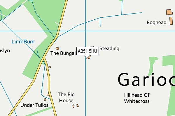 AB51 5HU map - OS VectorMap District (Ordnance Survey) AB51 5HU map - OS VectorMap District (Ordnance Survey)