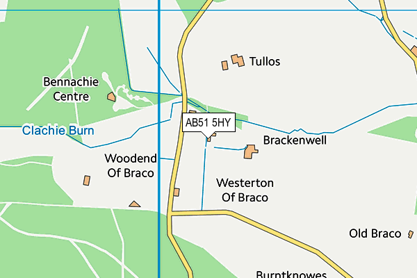 AB51 5HY map - OS VectorMap District (Ordnance Survey) AB51 5HY map - OS VectorMap District (Ordnance Survey)