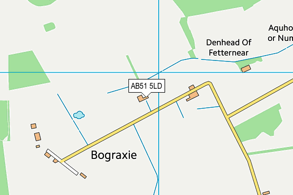 AB51 5LD map - OS VectorMap District (Ordnance Survey) AB51 5LD map - OS VectorMap District (Ordnance Survey)
