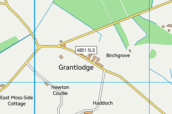 AB51 5LS map - OS VectorMap District (Ordnance Survey) AB51 5LS map - OS VectorMap District (Ordnance Survey)