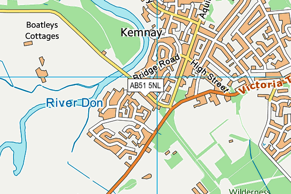AB51 5NL map - OS VectorMap District (Ordnance Survey) AB51 5NL map - OS VectorMap District (Ordnance Survey)