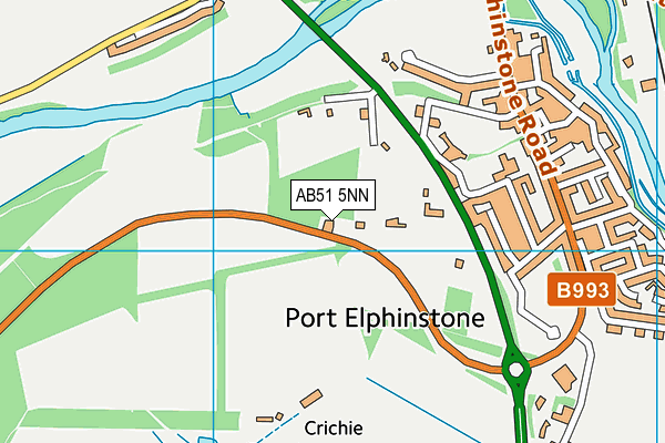 AB51 5NN map - OS VectorMap District (Ordnance Survey) AB51 5NN map - OS VectorMap District (Ordnance Survey)