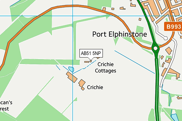 AB51 5NP map - OS VectorMap District (Ordnance Survey) AB51 5NP map - OS VectorMap District (Ordnance Survey)