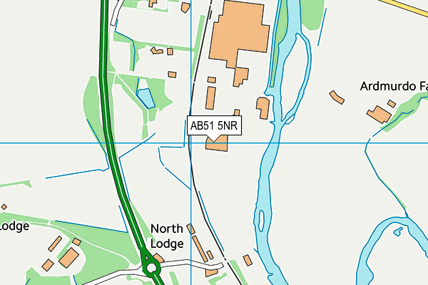 AB51 5NR map - OS VectorMap District (Ordnance Survey) AB51 5NR map - OS VectorMap District (Ordnance Survey)