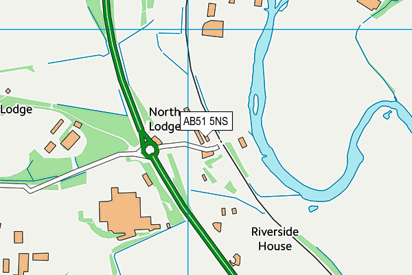 AB51 5NS map - OS VectorMap District (Ordnance Survey) AB51 5NS map - OS VectorMap District (Ordnance Survey)