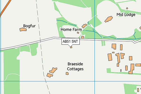 AB51 5NT map - OS VectorMap District (Ordnance Survey) AB51 5NT map - OS VectorMap District (Ordnance Survey)