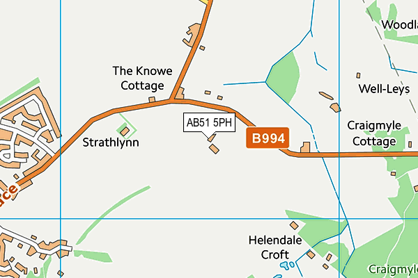 AB51 5PH map - OS VectorMap District (Ordnance Survey) AB51 5PH map - OS VectorMap District (Ordnance Survey)