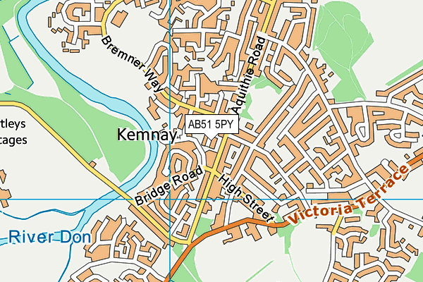 AB51 5PY map - OS VectorMap District (Ordnance Survey) AB51 5PY map - OS VectorMap District (Ordnance Survey)