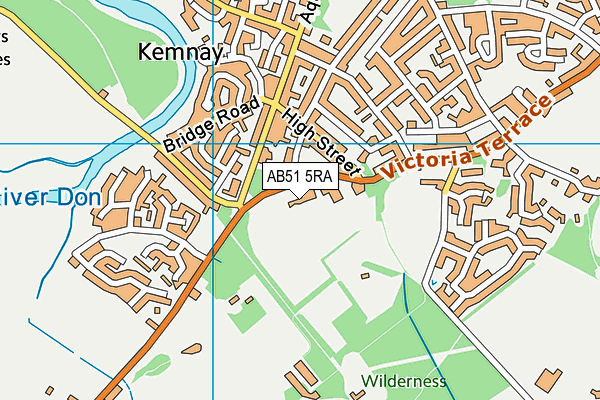 AB51 5RA map - OS VectorMap District (Ordnance Survey) AB51 5RA map - OS VectorMap District (Ordnance Survey)