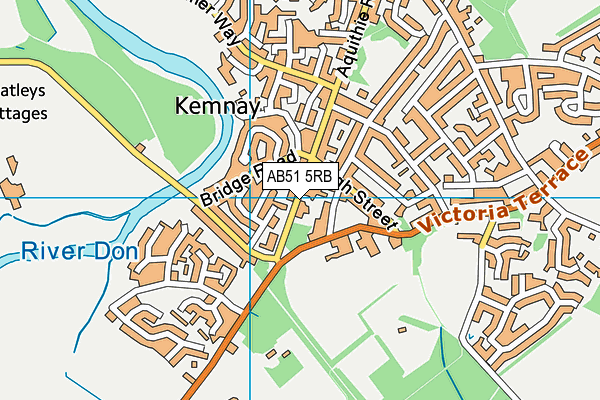AB51 5RB map - OS VectorMap District (Ordnance Survey) AB51 5RB map - OS VectorMap District (Ordnance Survey)