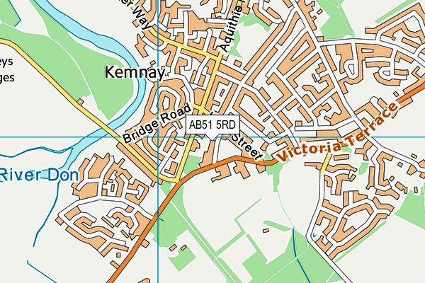 AB51 5RD map - OS VectorMap District (Ordnance Survey) AB51 5RD map - OS VectorMap District (Ordnance Survey)