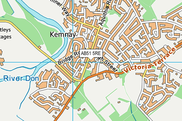 AB51 5RE map - OS VectorMap District (Ordnance Survey) AB51 5RE map - OS VectorMap District (Ordnance Survey)