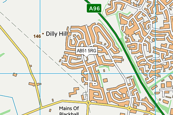 AB51 5RG map - OS VectorMap District (Ordnance Survey) AB51 5RG map - OS VectorMap District (Ordnance Survey)