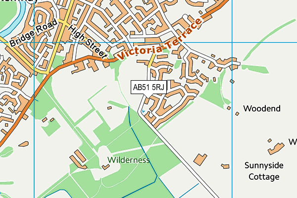 AB51 5RJ map - OS VectorMap District (Ordnance Survey) AB51 5RJ map - OS VectorMap District (Ordnance Survey)